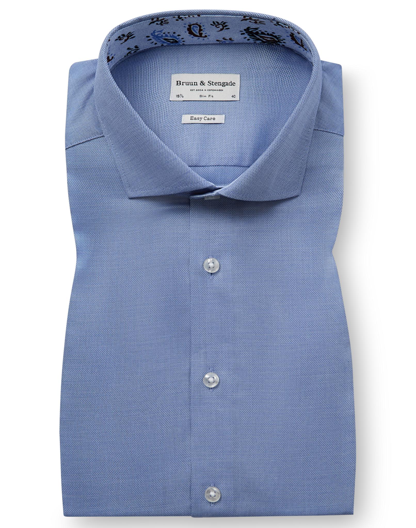 BS Duarte Slim Fit Shirt - Blue