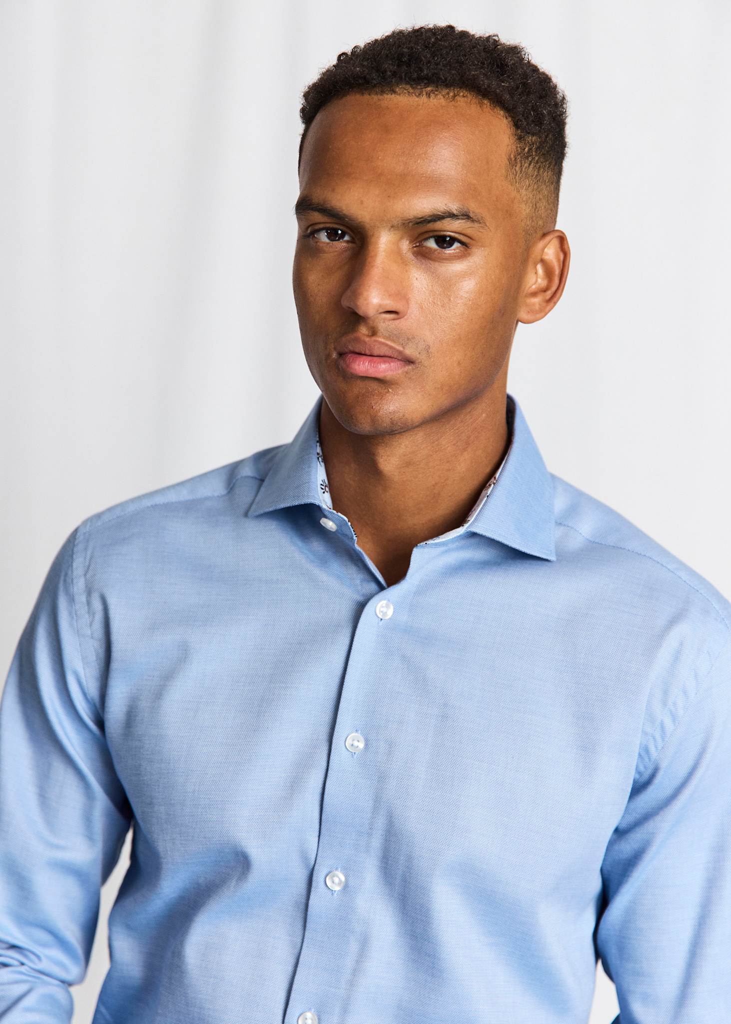 BS Duarte Slim Fit Shirt - Blue