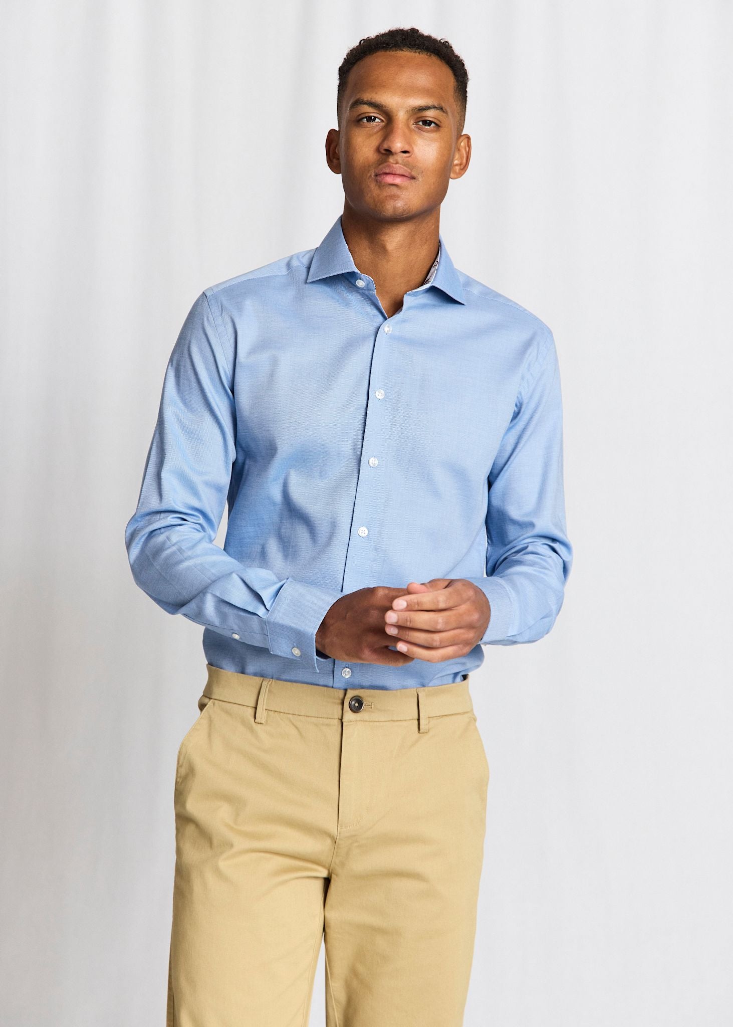 BS Duarte Slim Fit Shirt - Blue