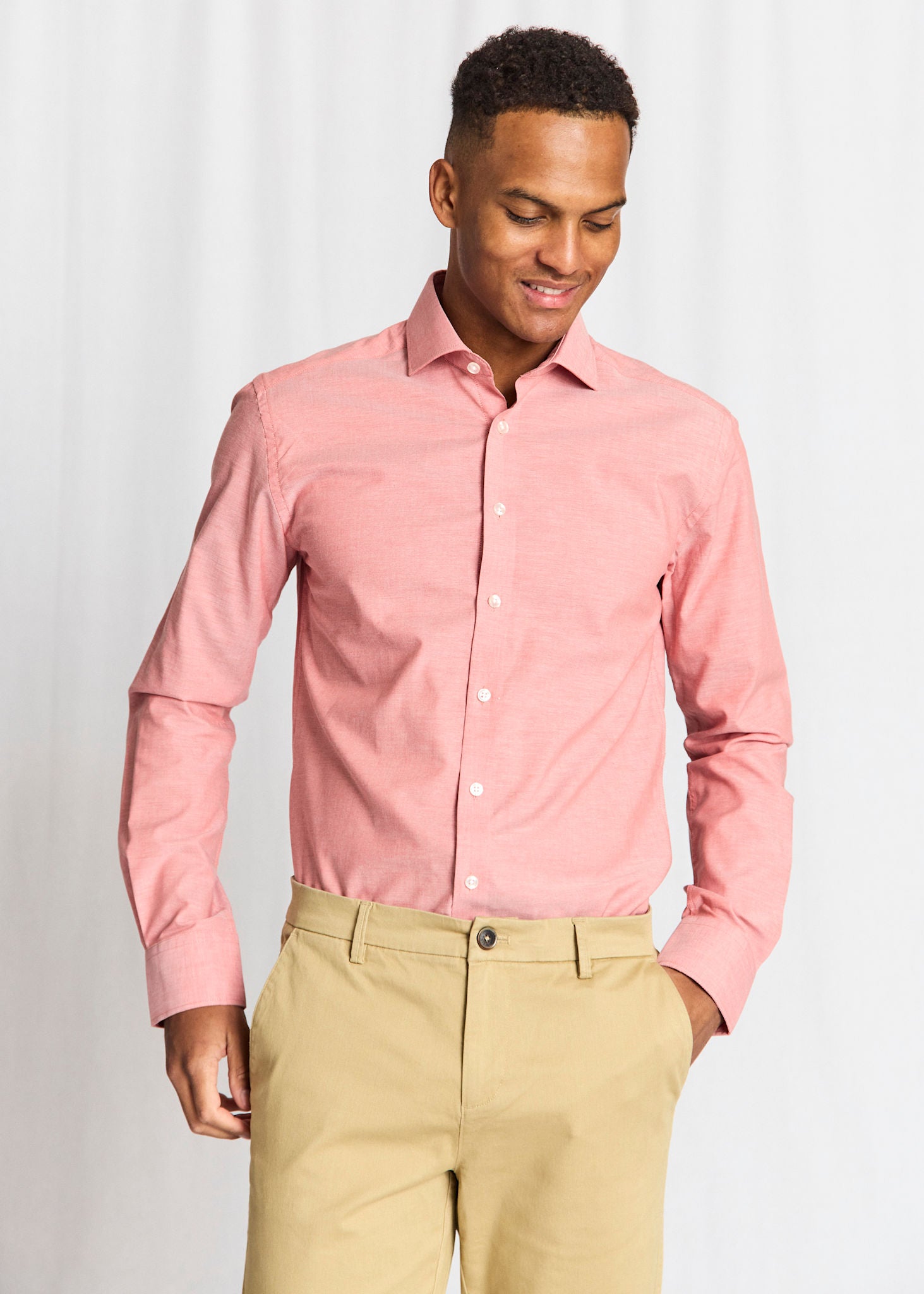 BS Reinkind Slim Fit Shirt - Dusty Clay