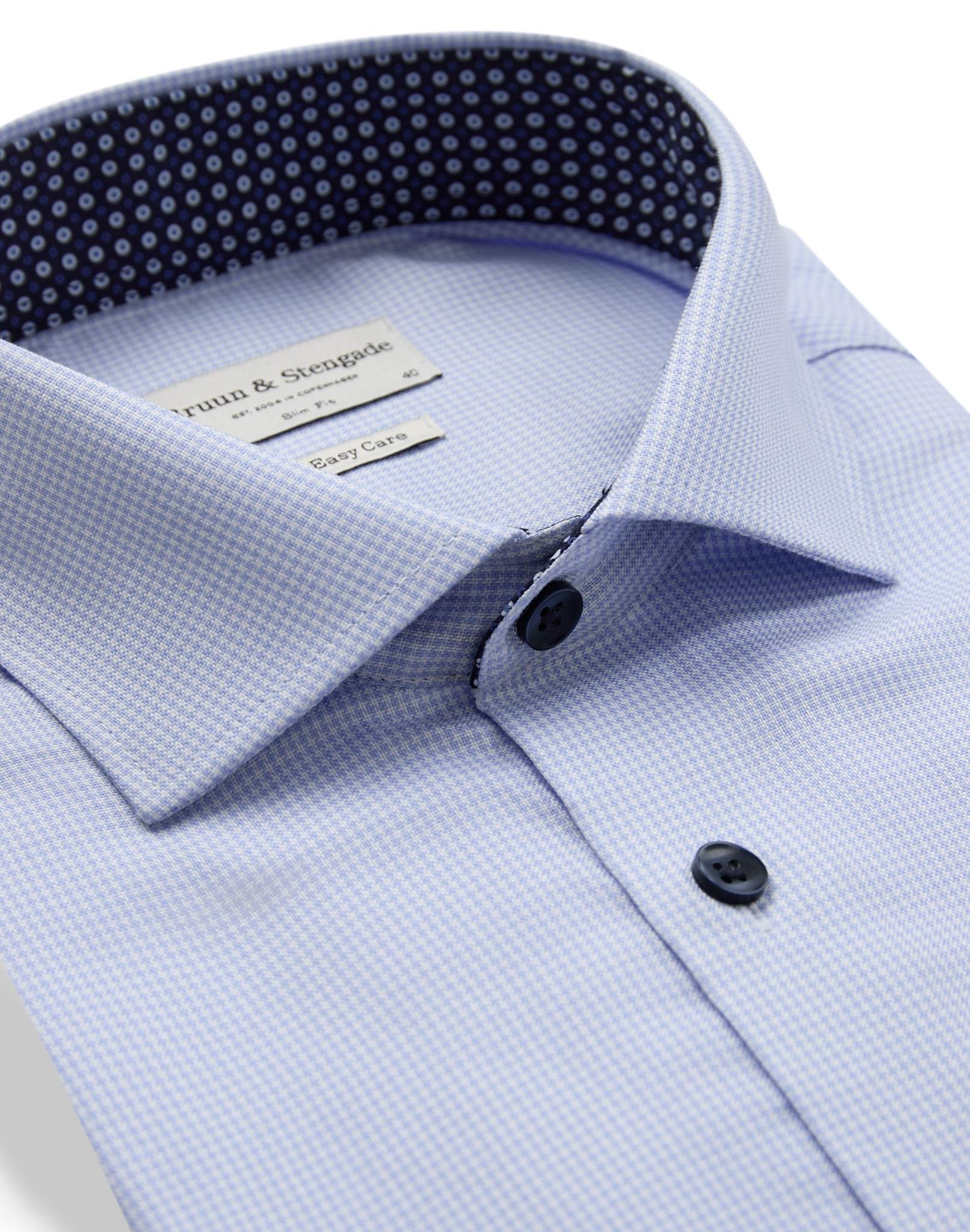 BS Ugalde Slim Fit Shirt - Light Blue
