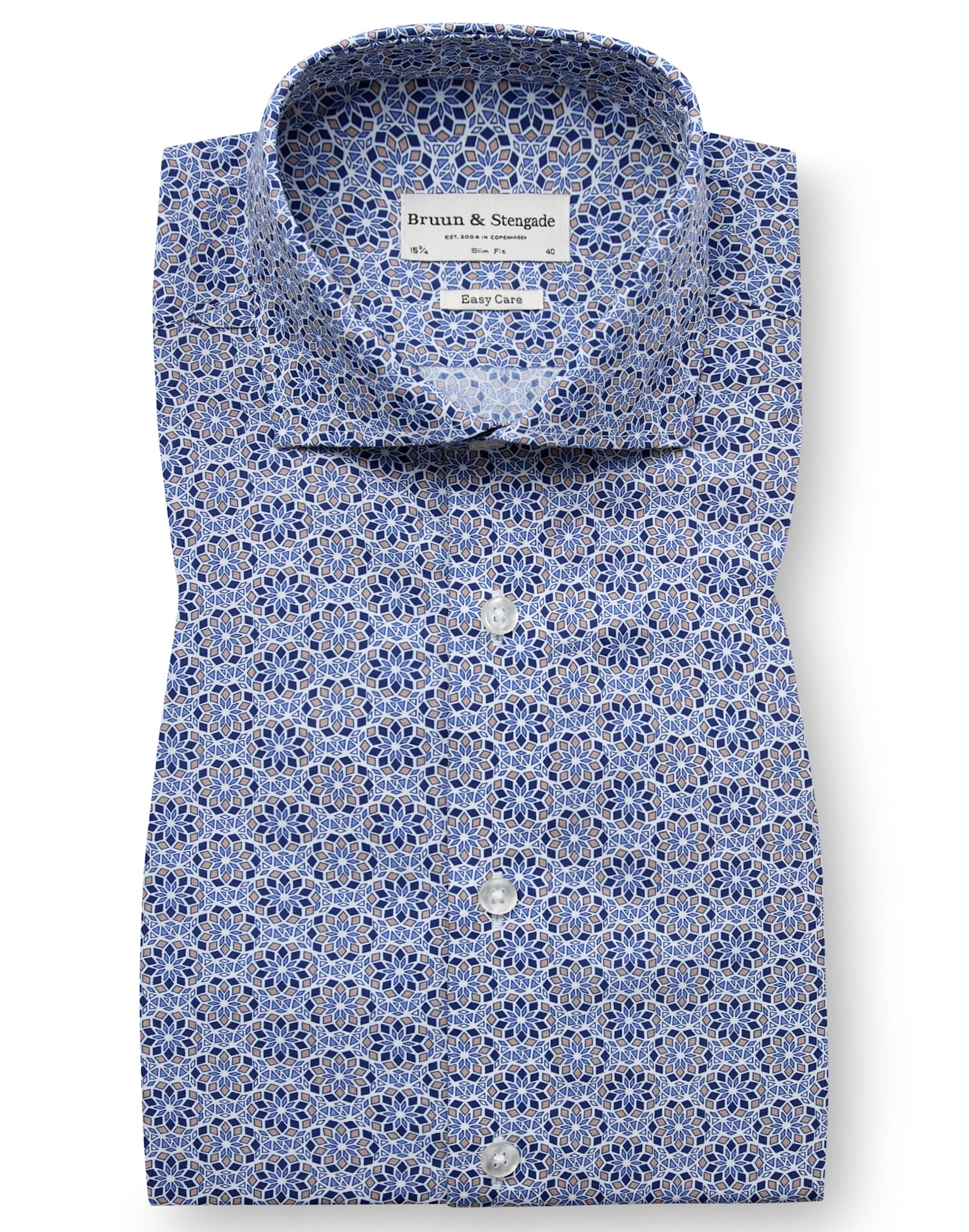 BS Abutovic Slim Fit Shirt - Blue