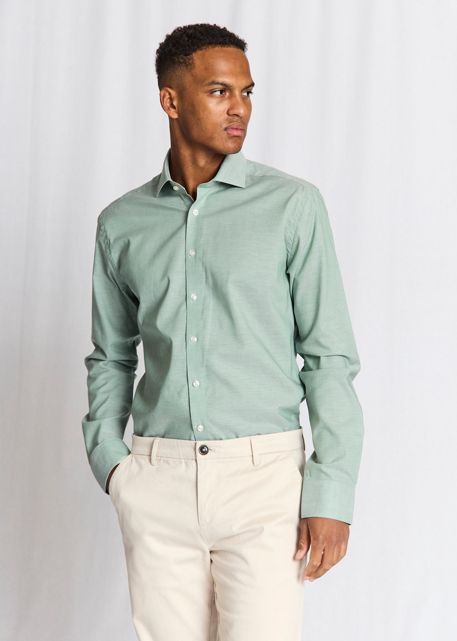 BS Jorge Slim Fit Shirt - Green