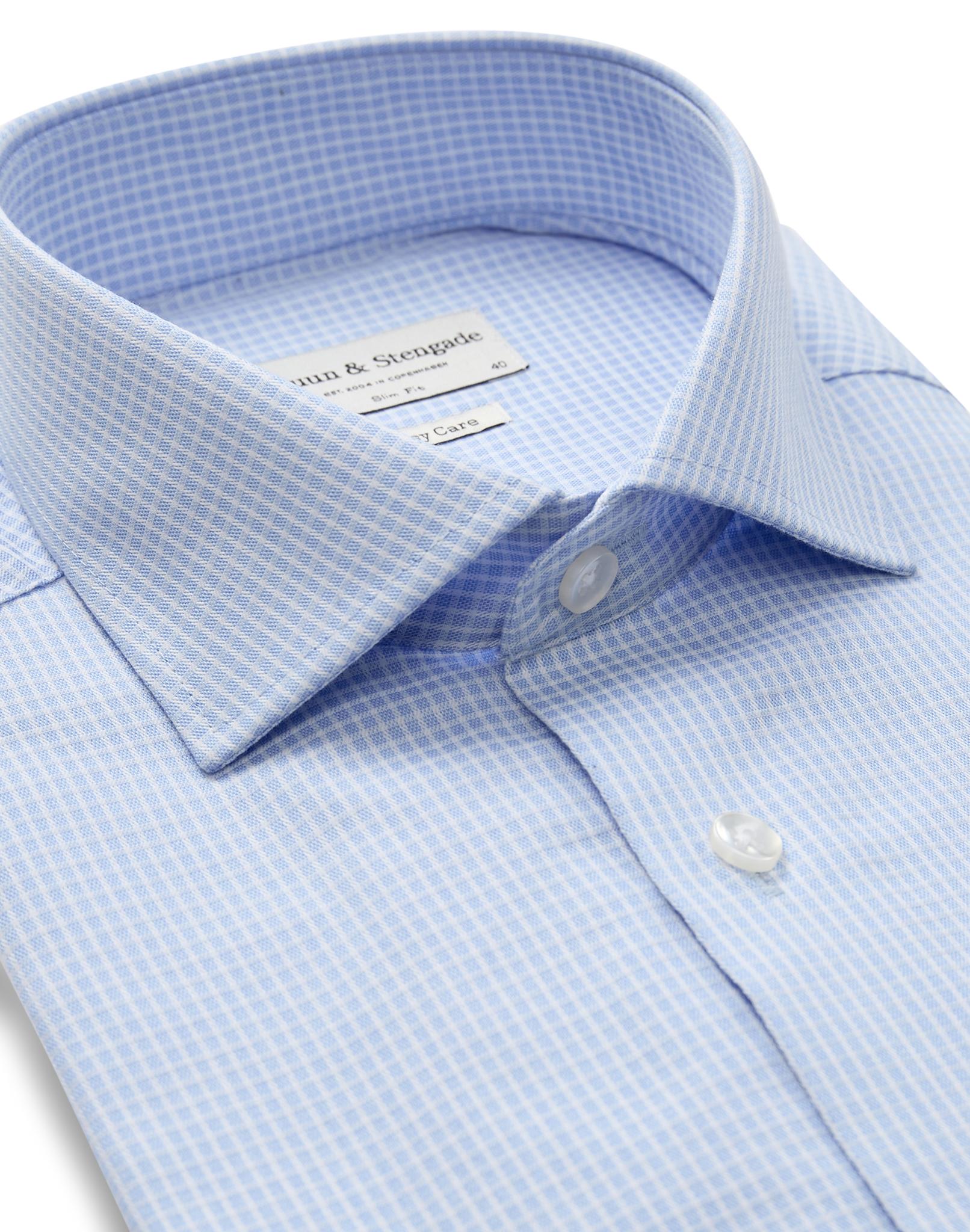 BS Djukic Slim Fit Shirt - Light Blue