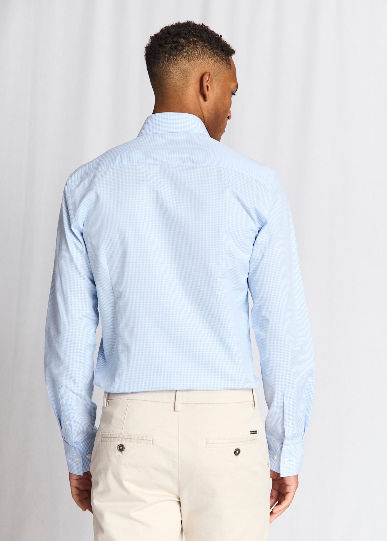 BS Djukic Slim Fit Shirt - Light Blue