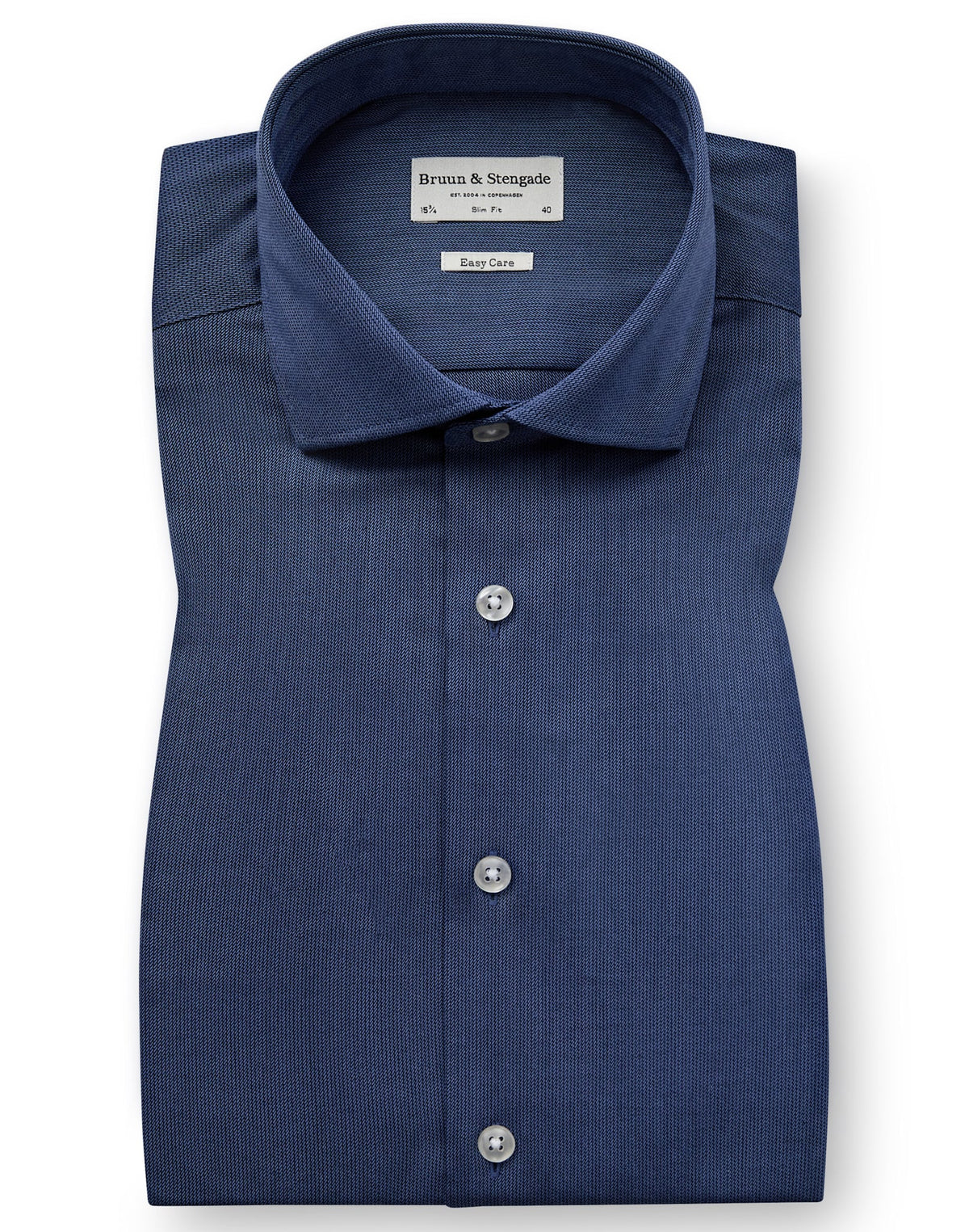 BS Morros Slim Fit Shirt - Dark Blue