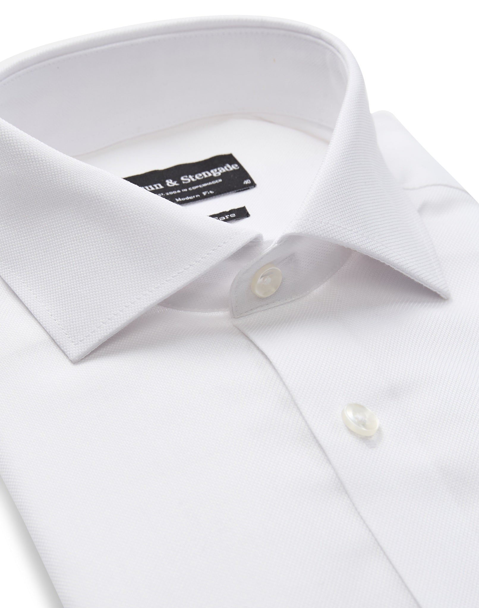 BS Benjamin Modern Fit Shirt - White