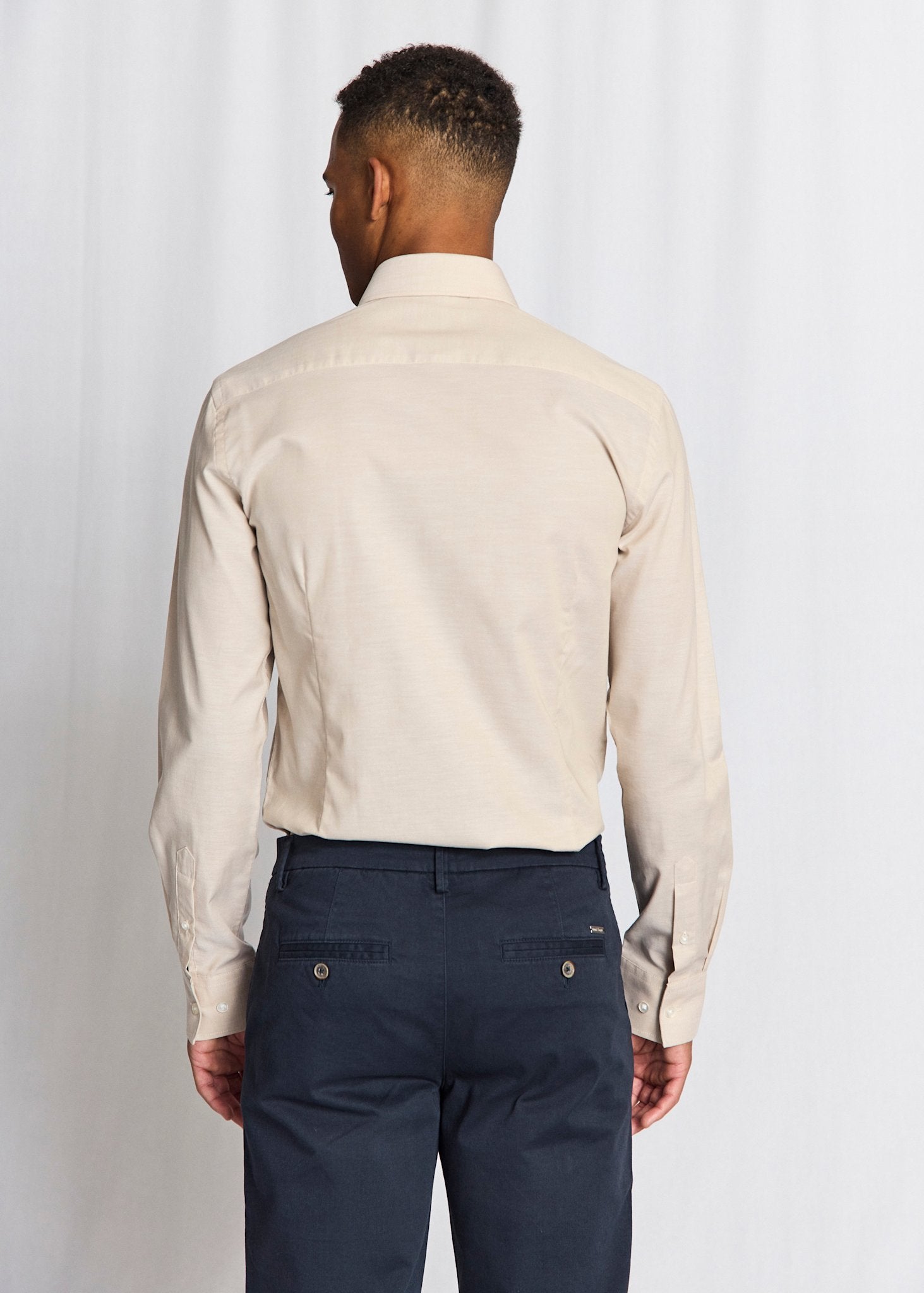 BS Canellas Modern Fit Shirt - Sand