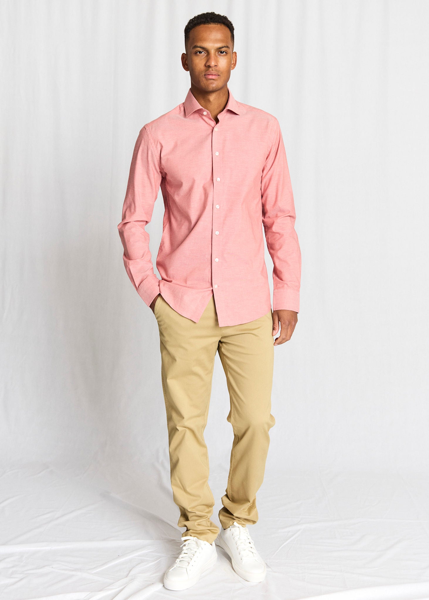 BS Harald Modern Fit Shirt - Dusty Clay