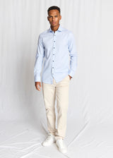 BS Langergren Modern Fit Shirt - Light Blue