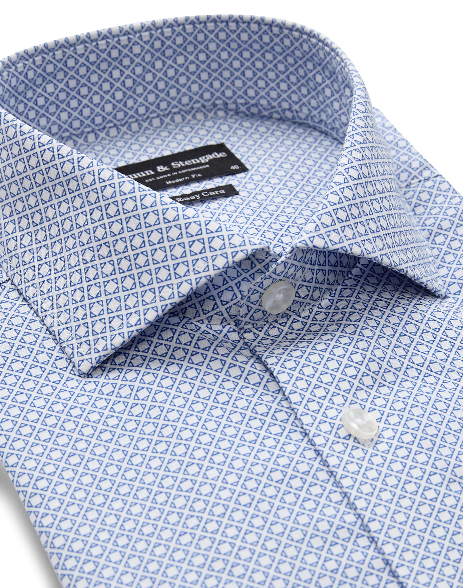 BS Lars Modern Fit Shirt - Blue