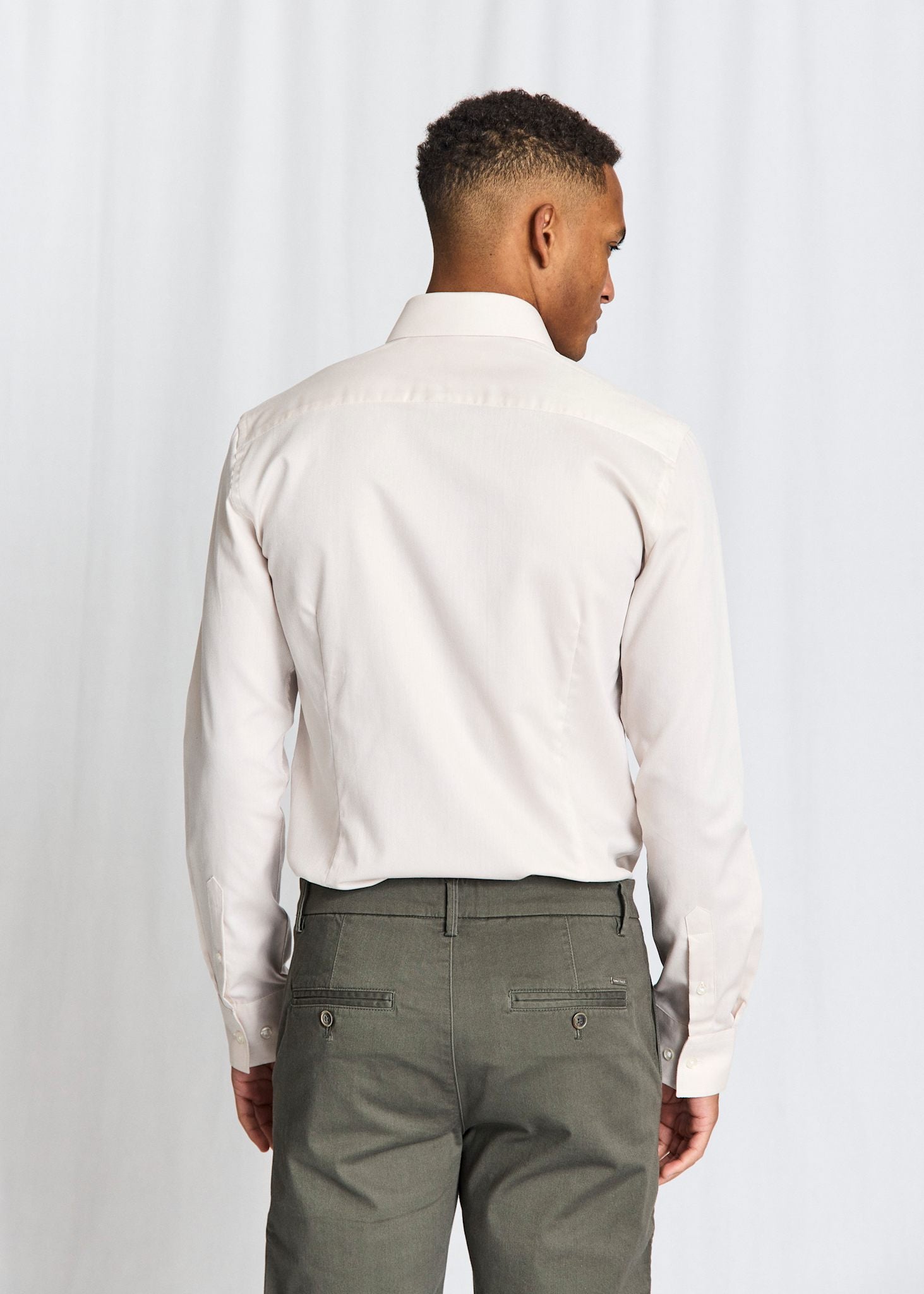 BS Lesjak Modern Fit Shirt - Beige