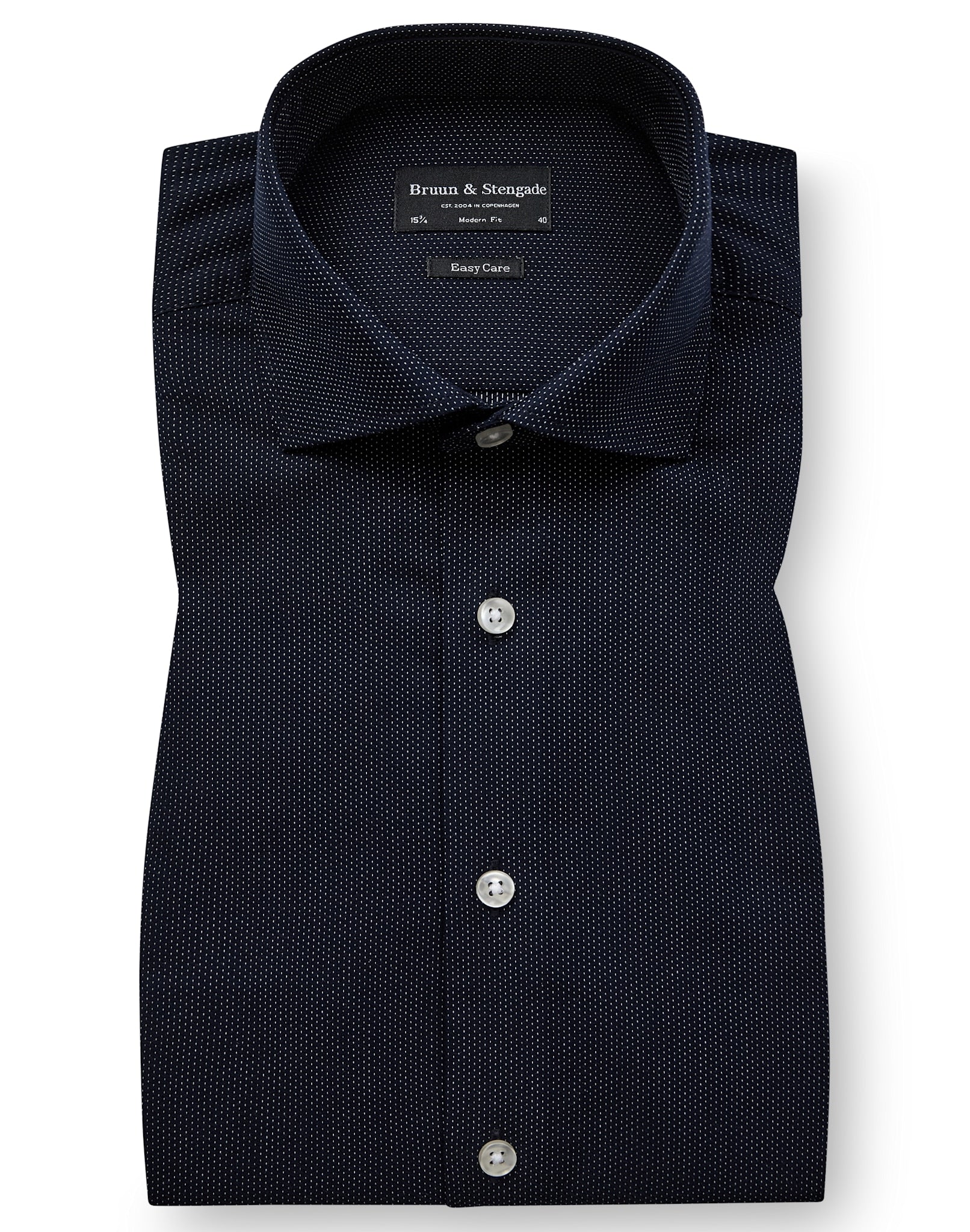 BS Toft Modern Fit Shirt - Navy