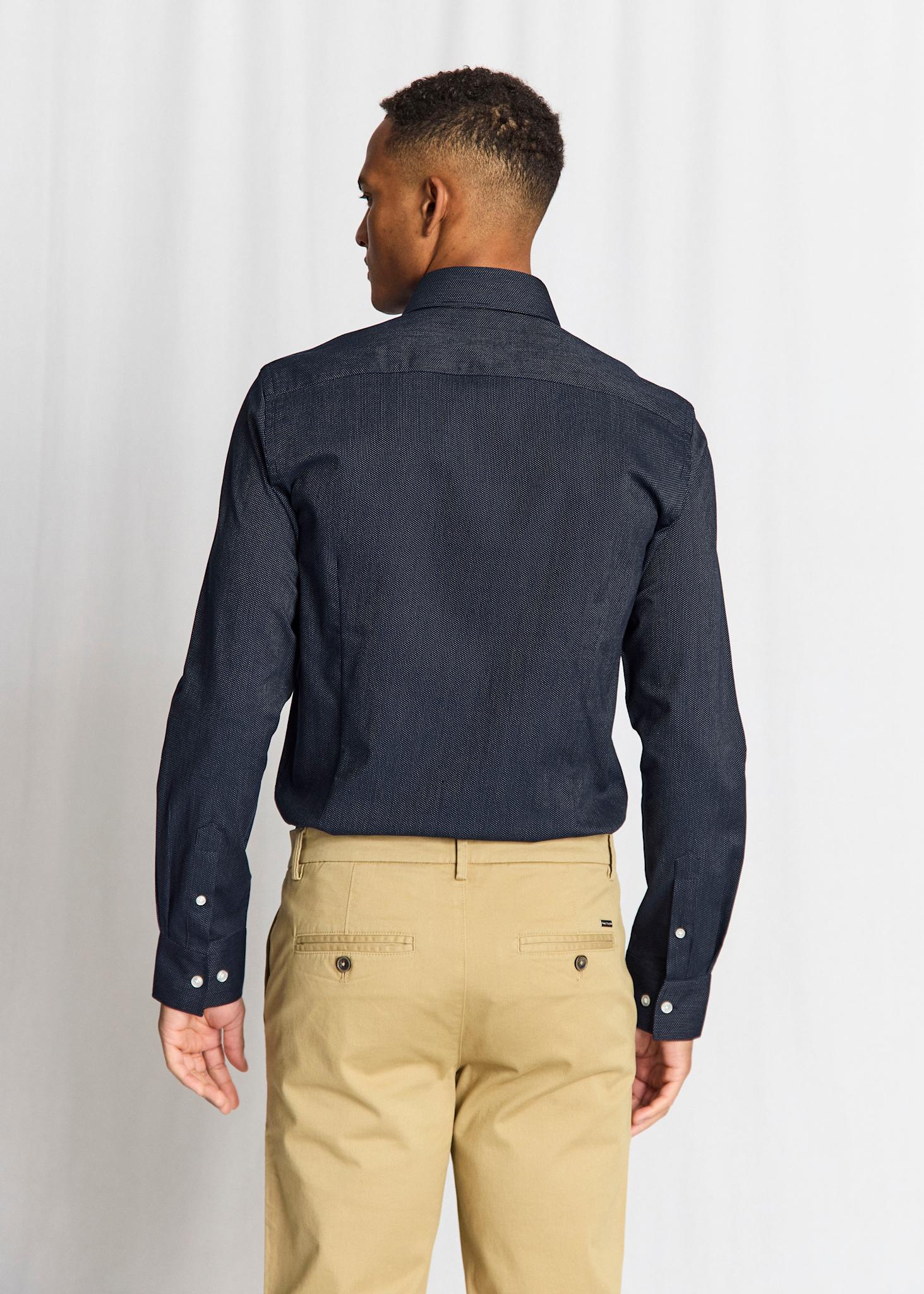 BS Toft Modern Fit Shirt - Navy