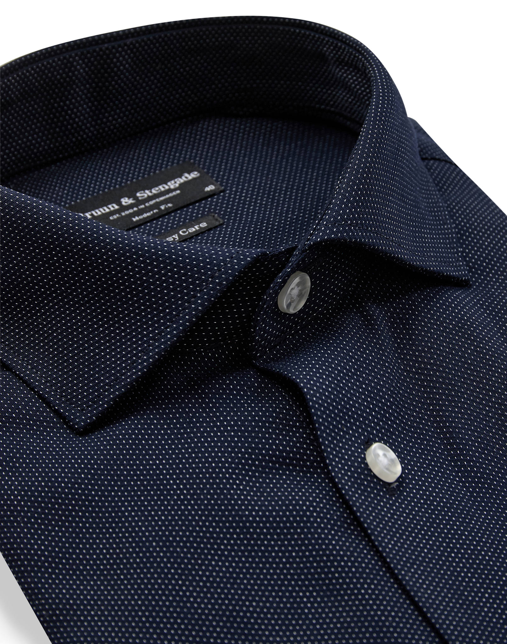 BS Toft Modern Fit Shirt - Navy