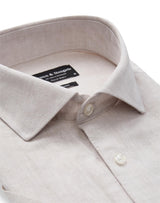 BS Bardet Casual Modern Fit Shirt - Beige