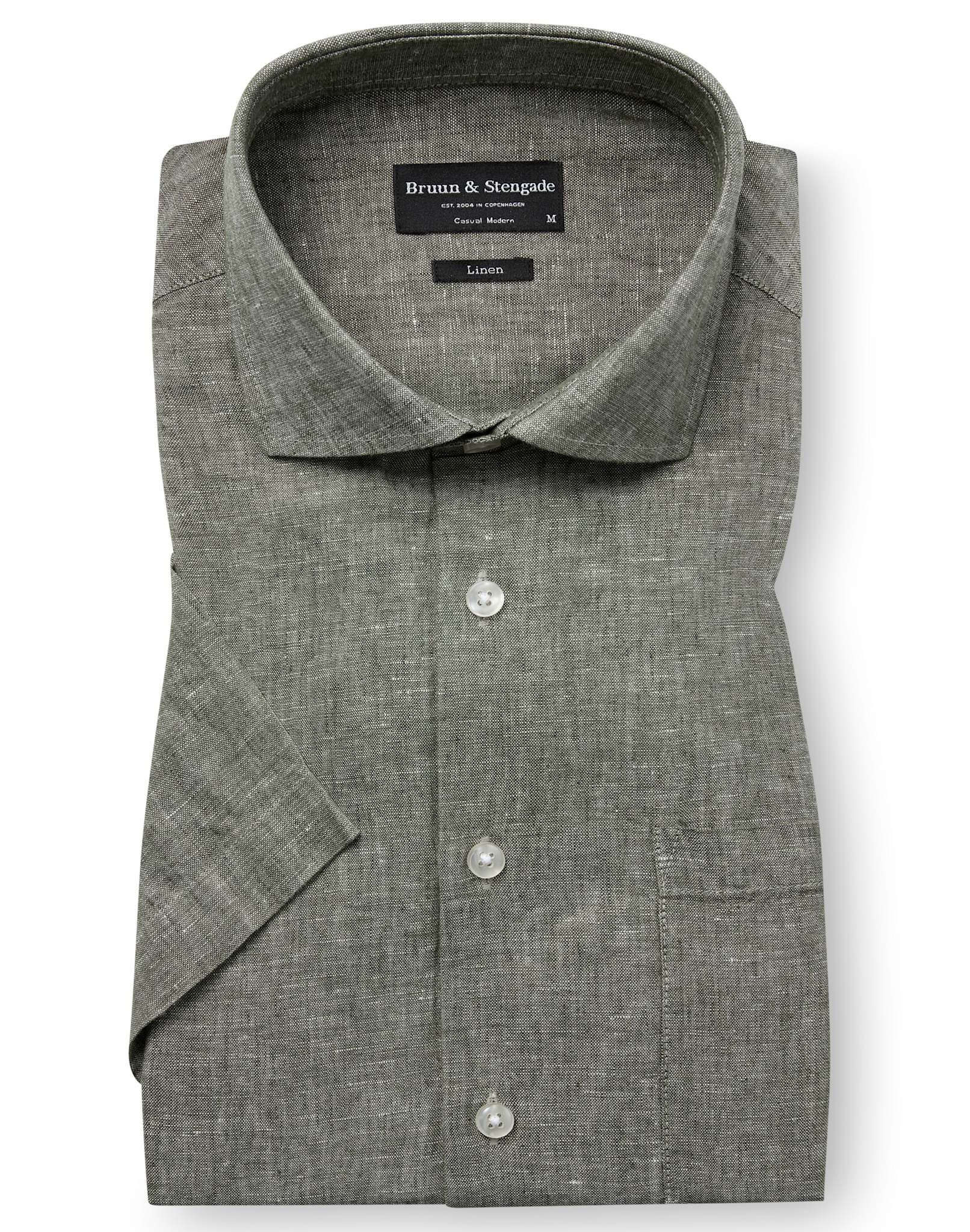 BS Bardet Casual Modern Fit Shirt - Green