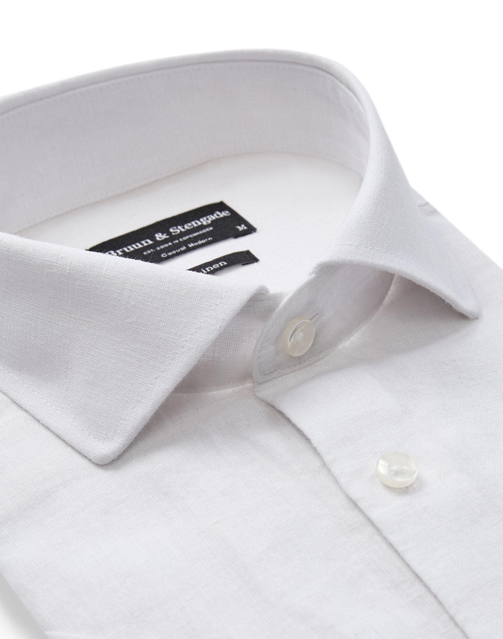 BS Bardet Casual Modern Fit Shirt - White