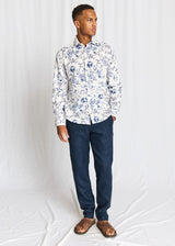 BS Mengel Casual Modern Fit Shirt - White