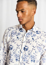 BS Mengel Casual Modern Fit Shirt - White