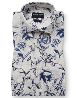 BS Mengel Casual Modern Fit Shirt - White