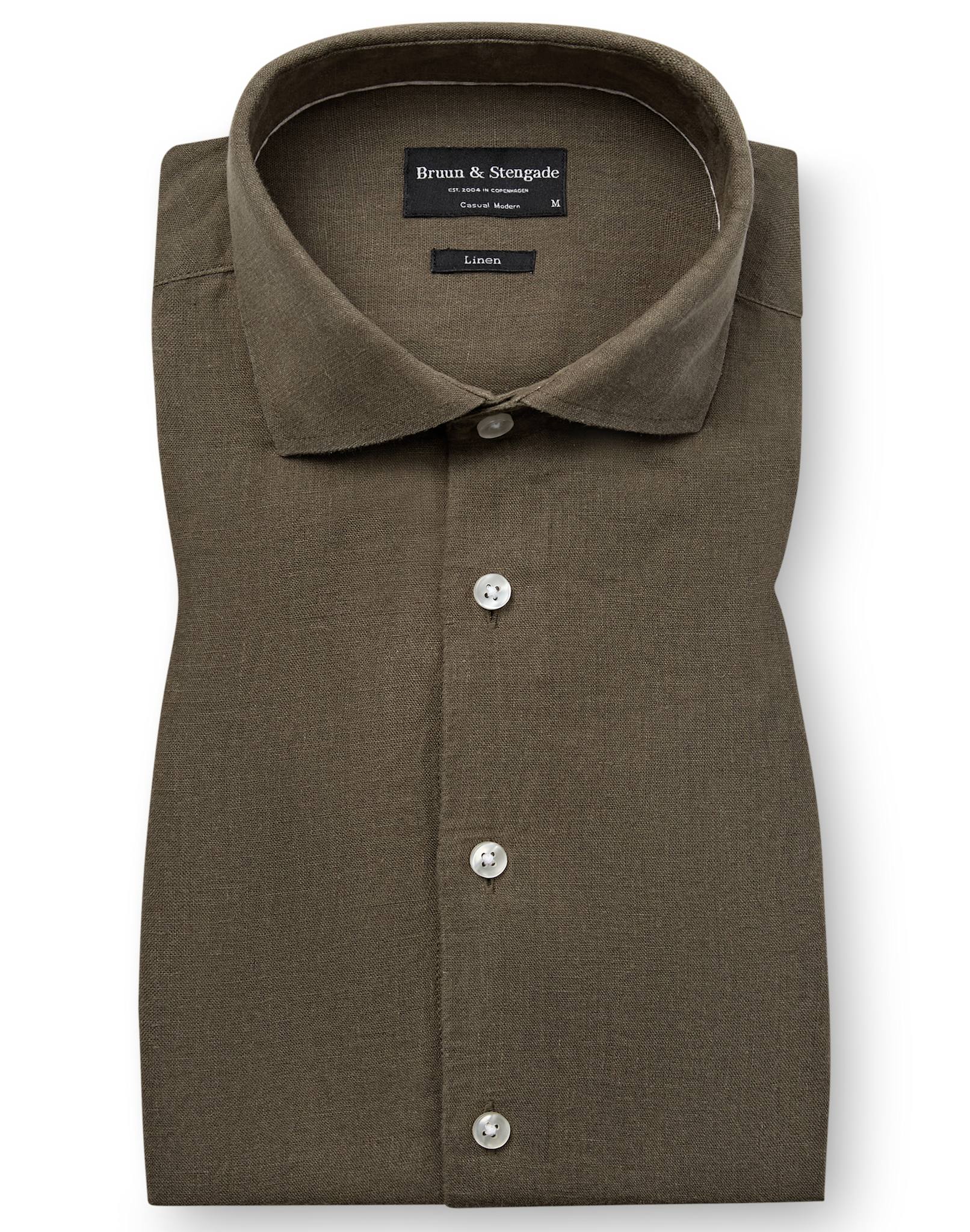 BS Tahaka Casual Modern Fit Shirt - Green