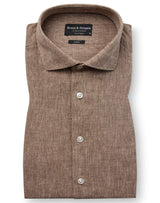 BS Tahaka Casual Modern Fit Shirt - Brown