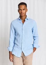 BS Tahaka Casual Modern Fit Shirt - Light Blue