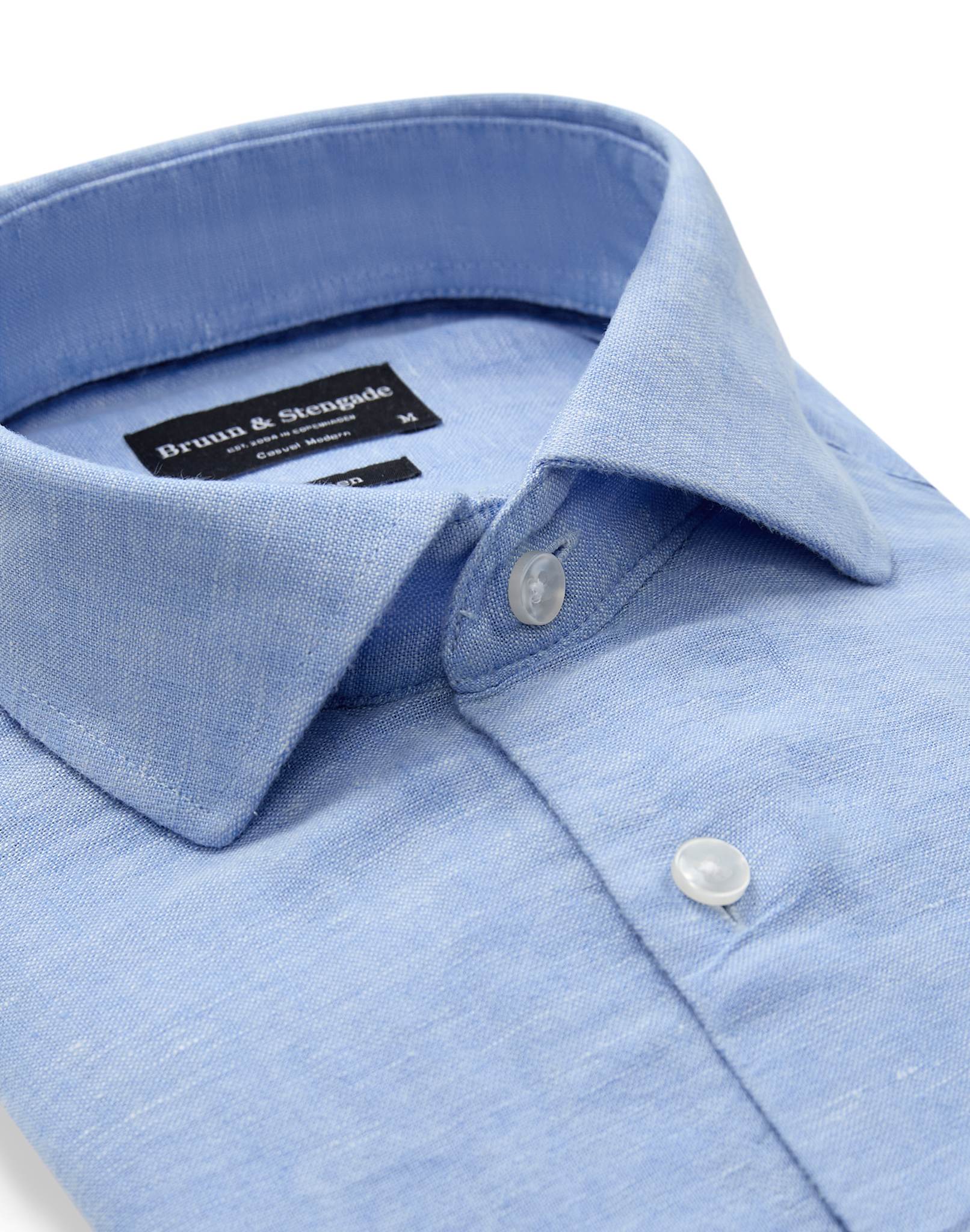BS Tahaka Casual Modern Fit Shirt - Light Blue