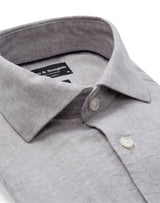 BS Tahaka Casual Modern Fit Shirt - Light Grey
