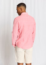 BS Tahaka Casual Modern Fit Shirt - Pink