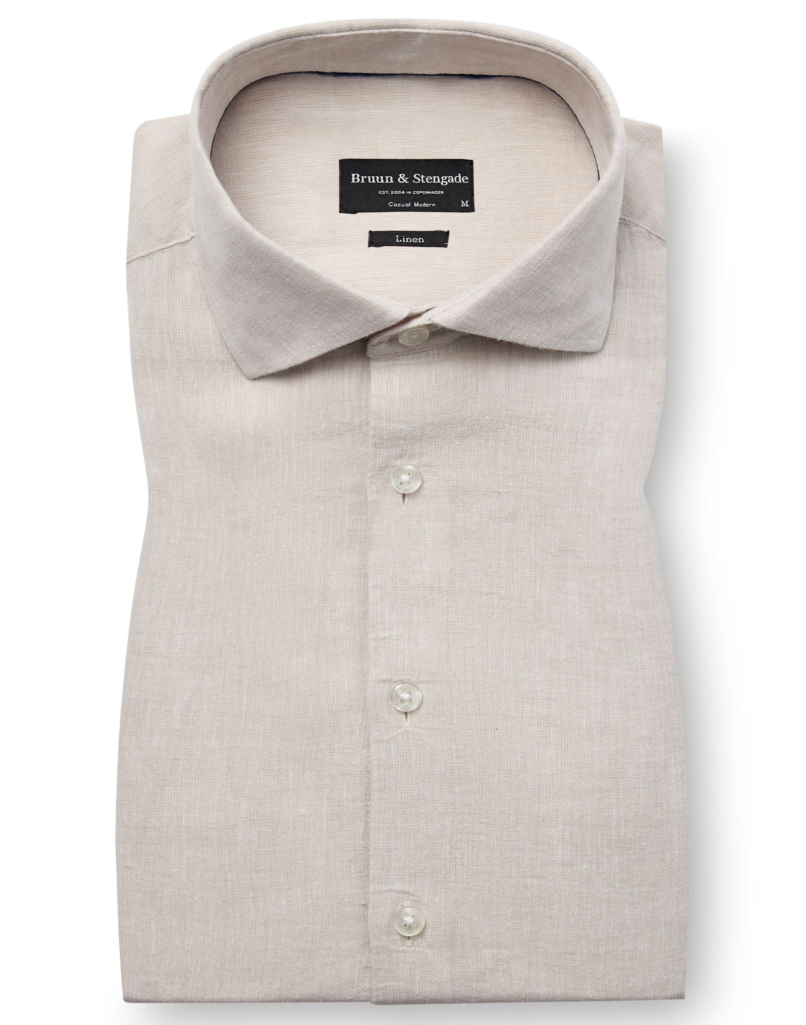 BS Tahaka Casual Modern Fit Shirt - Sand