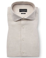 BS Tahaka Casual Modern Fit Shirt - Sand