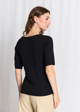 BS Francesca  Regular Fit T-Shirt - Black