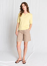 BS Francesca  Regular Fit T-Shirt - Dusty Yellow