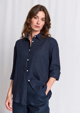BS Marietta Regular Fit Shirt - Navy