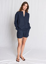 BS Noemi Regular Fit Shirt - Navy