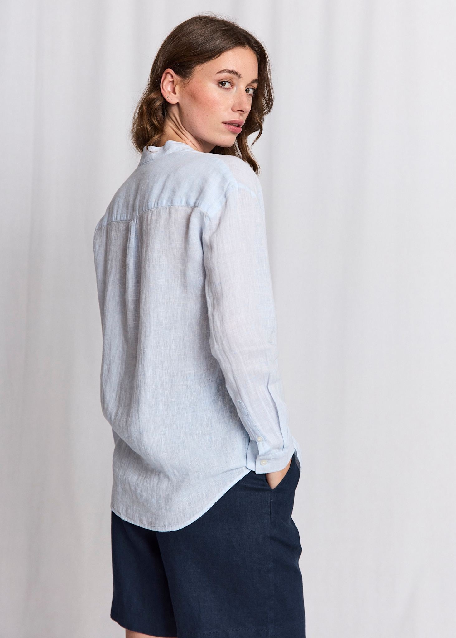 BS Noemi Regular Fit Shirt - Sky