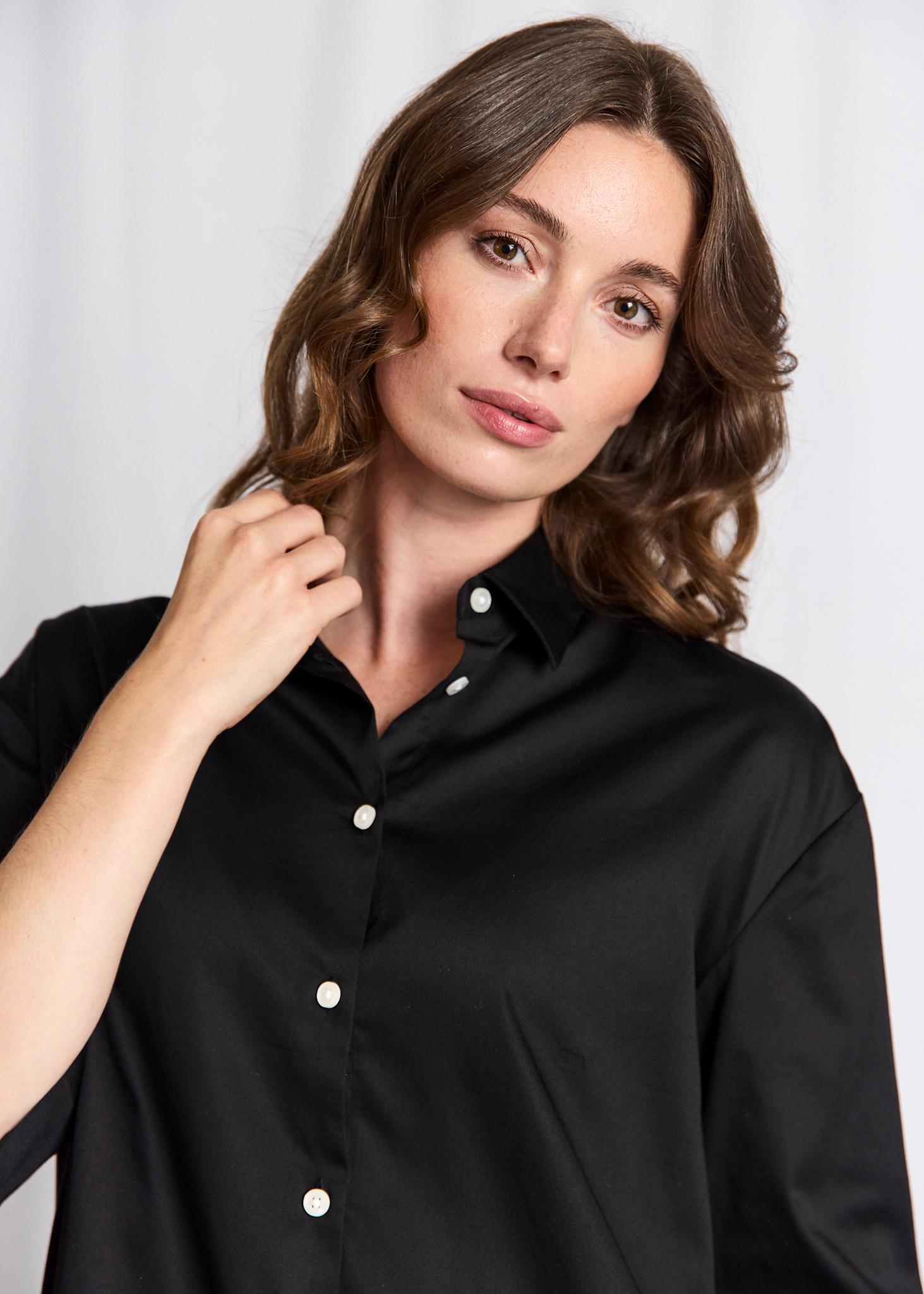 BS Talia Regular Fit Shirt - Black