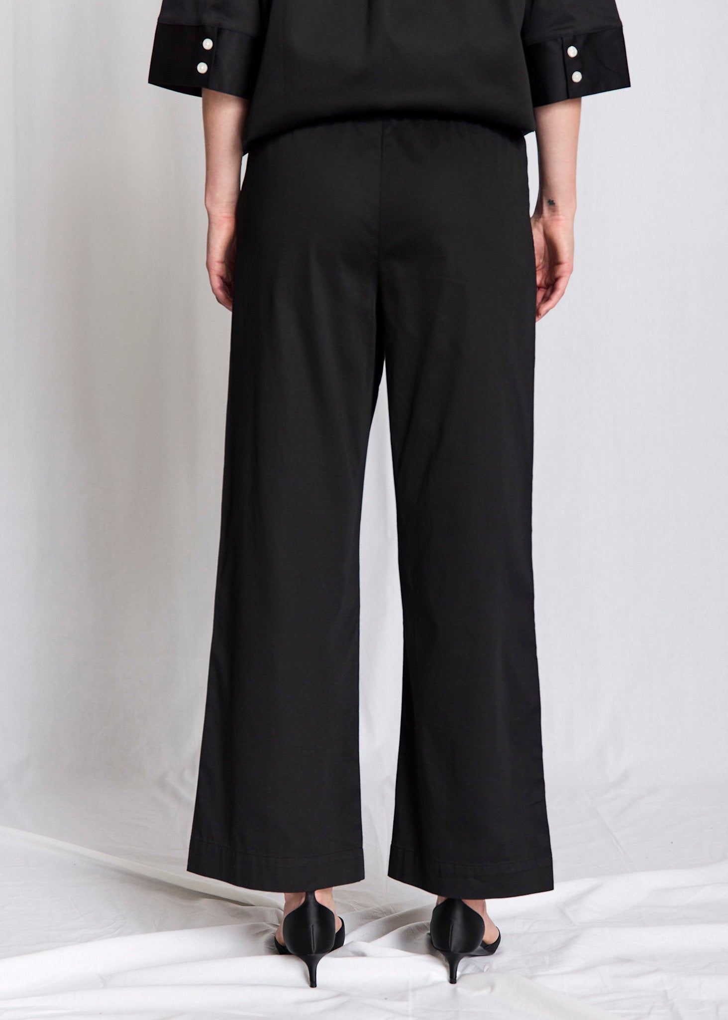BS Rosetta Regular Fit Pants  - Black