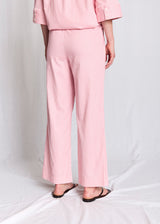 BS Rosetta Regular Fit Pants  - Lipstick Red/White