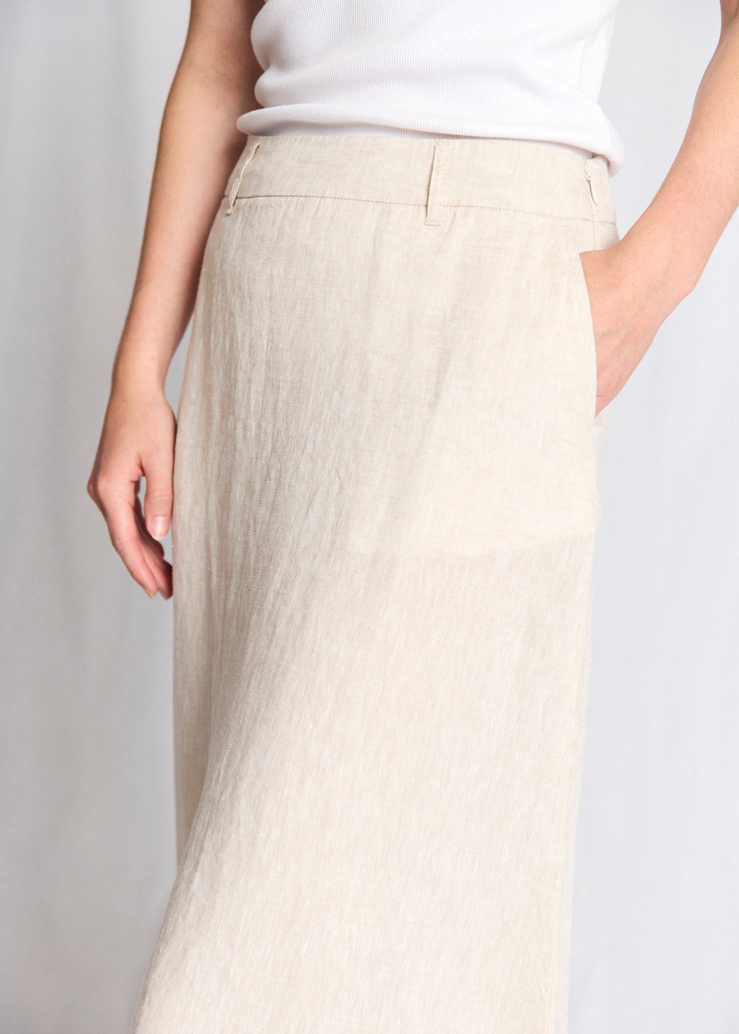 BS Jolanda Regular Fit Skirt - Sand