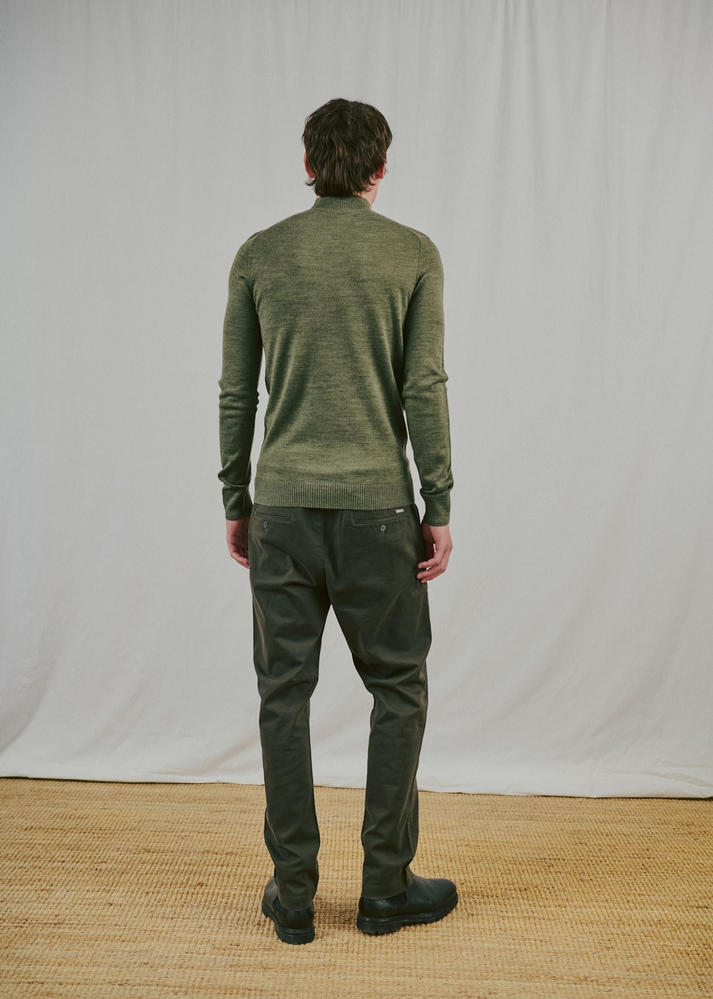 BS Froder Regular Fit Knitwear - Olive