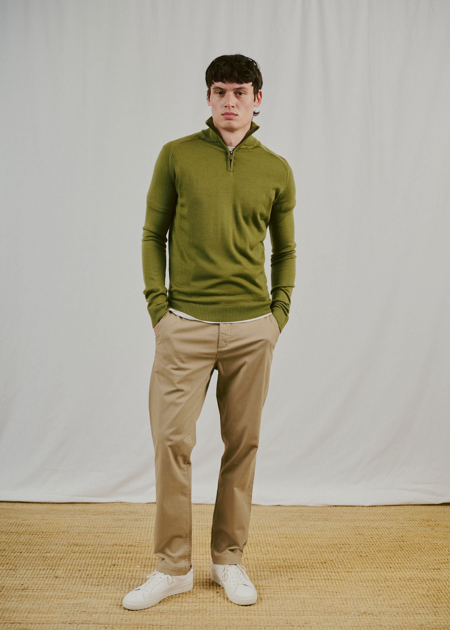 BS Pelle Regular Fit Knitwear - Bright Green