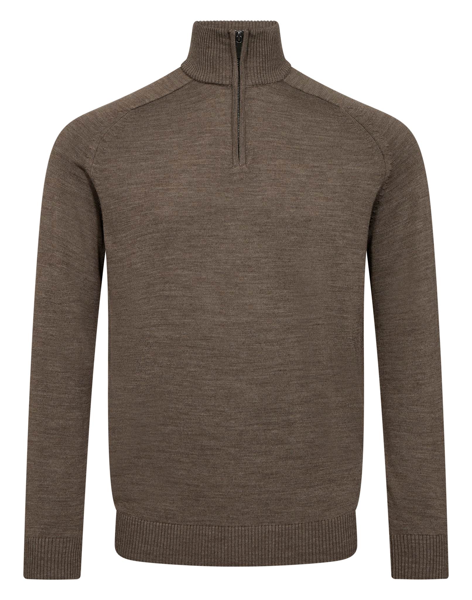 BS Pelle Regular Fit Knitwear - Brown