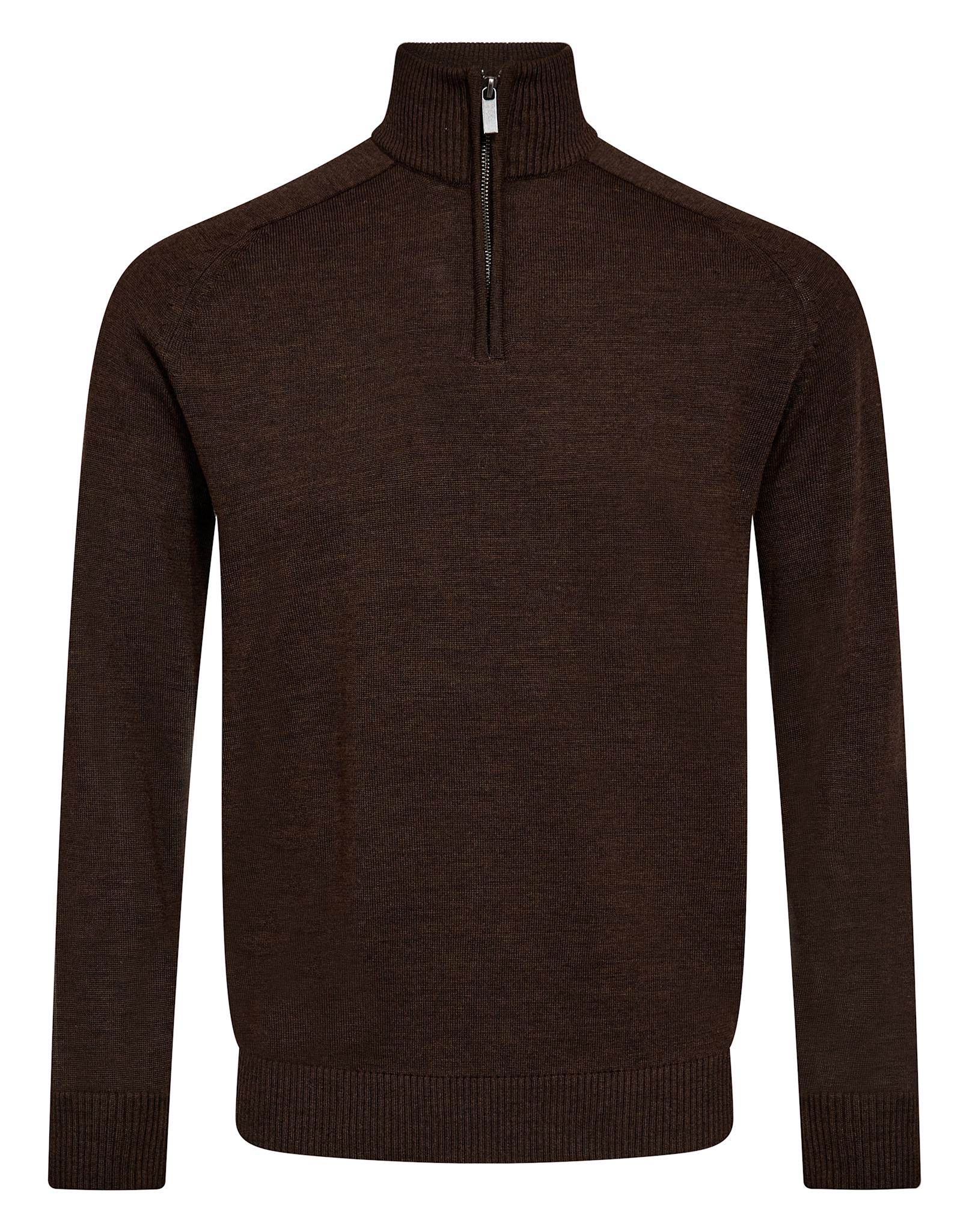 BS Pelle Regular Fit Knitwear - Dark Brown
