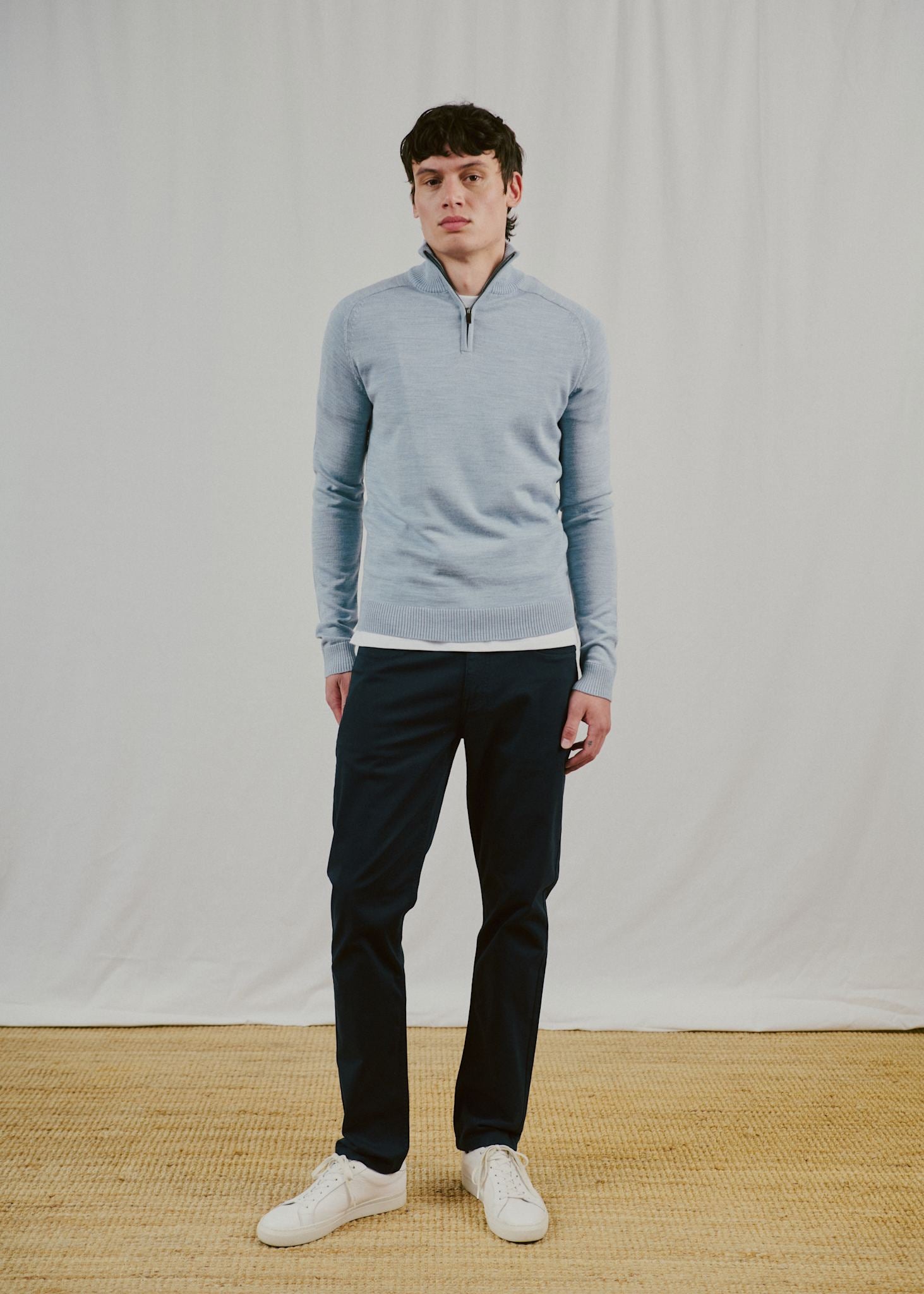BS Pelle Regular Fit Knitwear - Light Blue