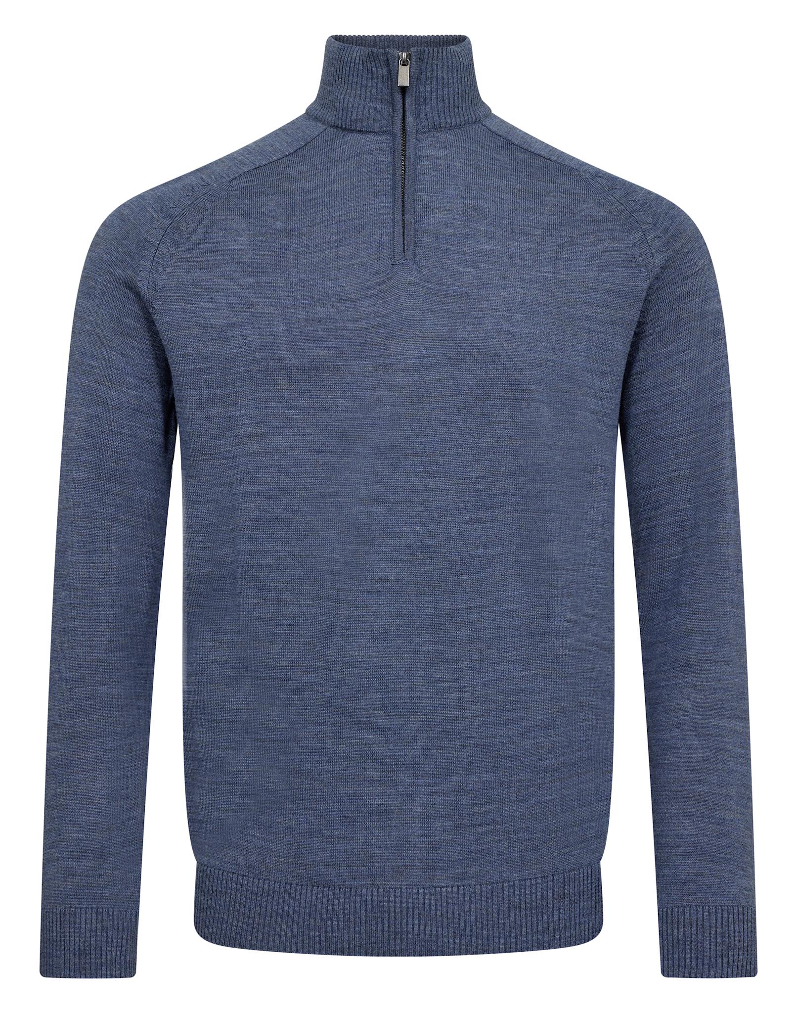 BS Pelle Regular Fit Knitwear - Ocean