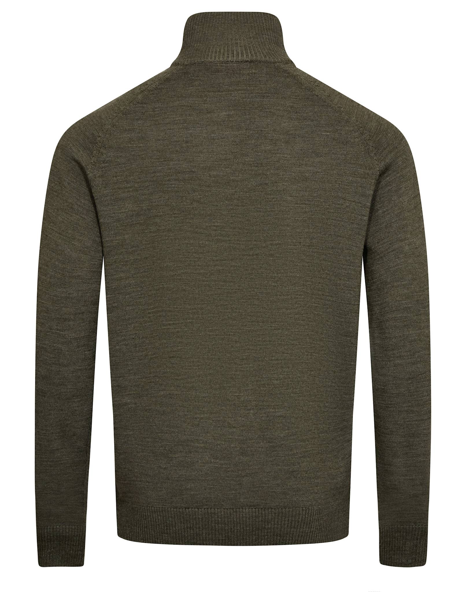 BS Pelle Regular Fit Knitwear - Olive