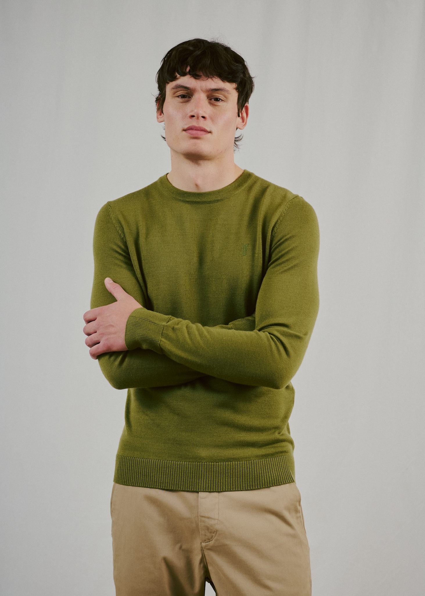 BS Jupiter Regular Fit Knitwear - Bright Green